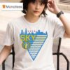 Chicago Sky Triangle T Shirt