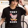 Chicken Surfing Tony Bawk T Shirt