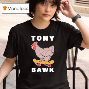Chicken Surfing Tony Bawk T Shirt