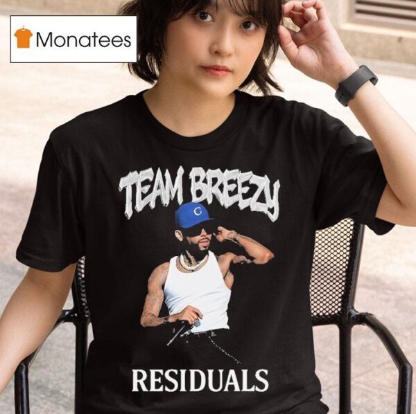 Chris Brown Team Breezy Residuals Tour Chicago Concer T Shirt