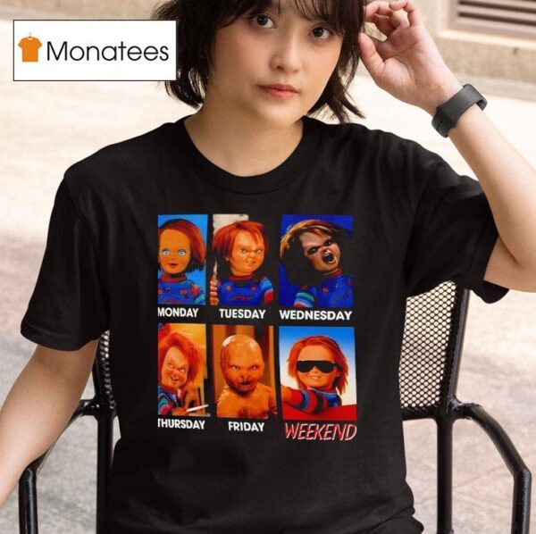 Chucky Days Of The Week Halloween T Shirt