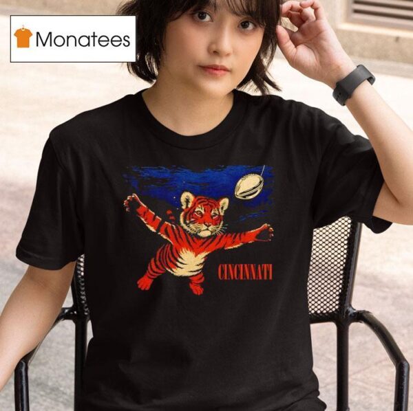 Cincinnati Tiger Smells Like Team Spiri T Shirt