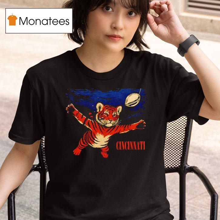 Cincinnati Tiger Smells Like Team Spiri T Shirt