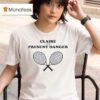 Claire And Present Danger Tennis T Shirt