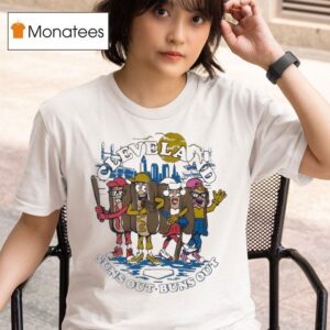 Cleveland Suns Out Buns Out Hot Dog Race T Shirt