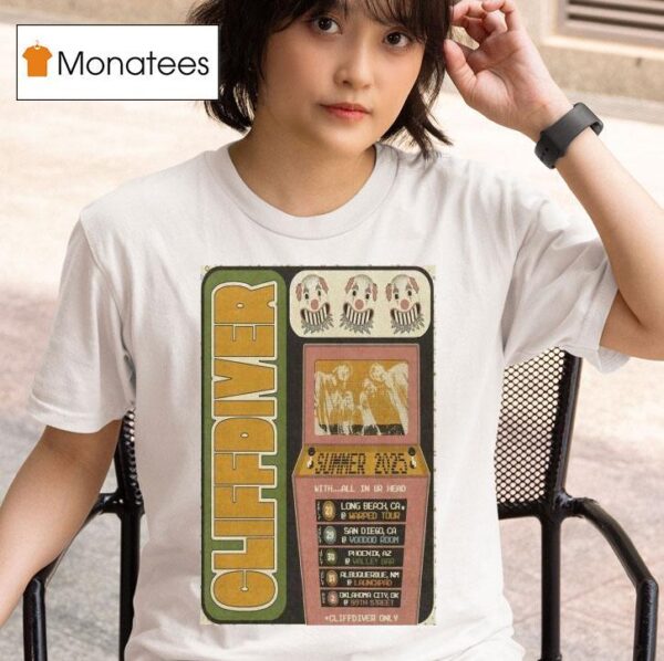 Cliffdiver Summer Tour T Shirt