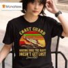 Coast Guard Making Sure The Navy Doesn T Get Lost Since Vintage T Shirt