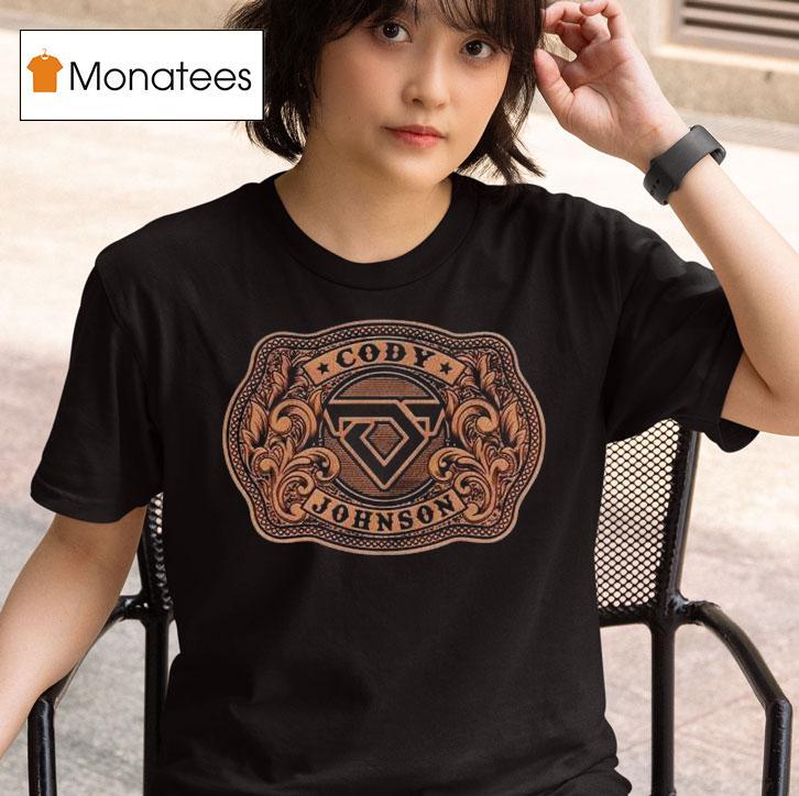 Cody Johnson Leather Buckle T Shirt