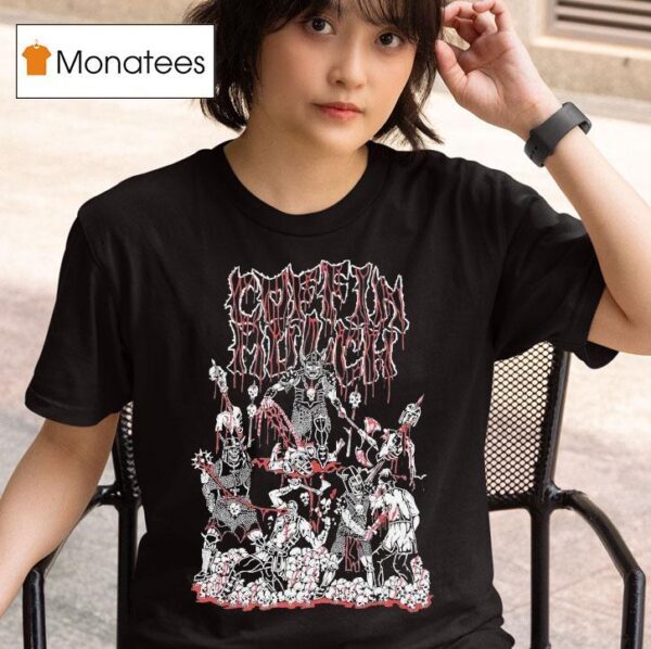 Coffin Mulch Into The Blood T Shirt