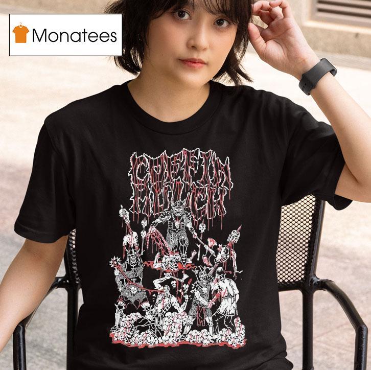 Coffin Mulch Into The Blood T Shirt