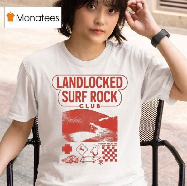Colony House Landlocked Surf Rock Club T Shirt