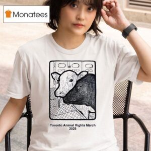 Cows Toronto Animal Rights March T Shirt