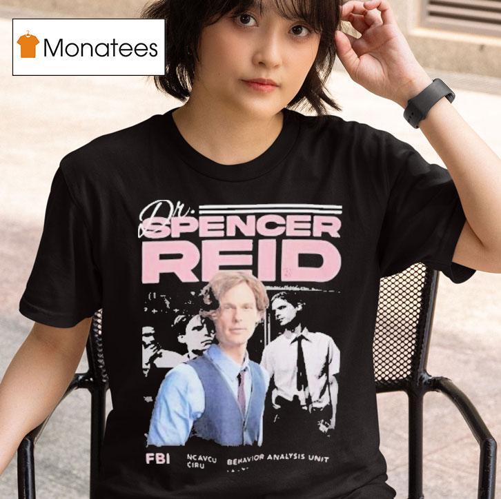 Criminal Minds Dr Spencer Reid Fbi T Shirt