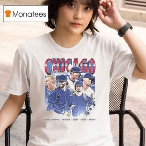 Crow Armstrong Swanson Suzuki Tucker And Hoerner Chicago Signatures T Shirt