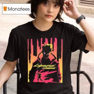 Cyberpunk Edgerunners David Martinez On Fire T Shirt