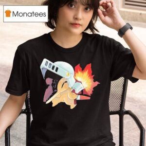 Cyndaquil Knight Pokemon T Shirt