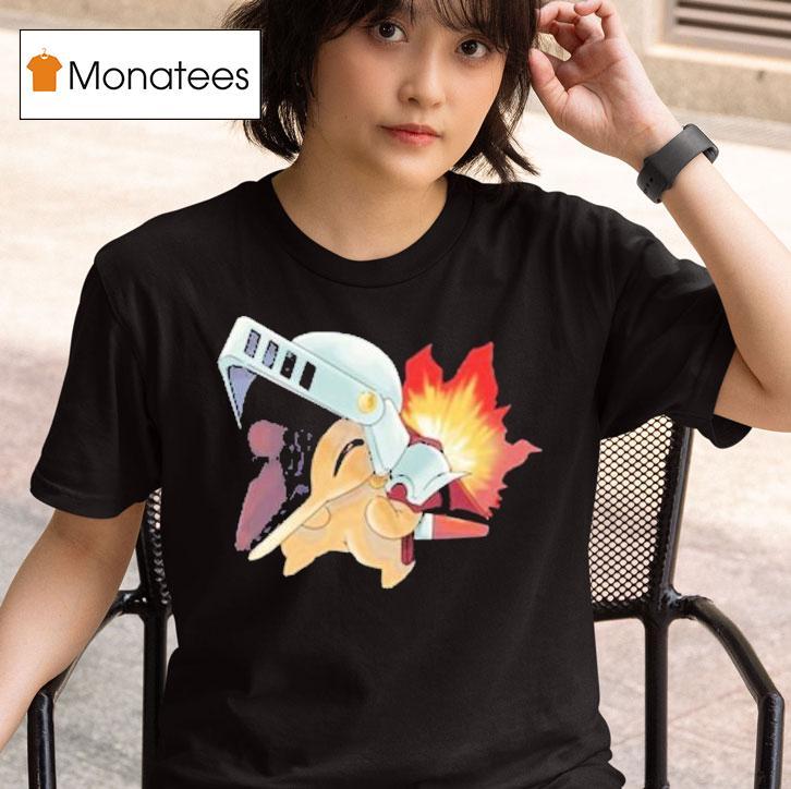 Cyndaquil Knight Pokemon T Shirt