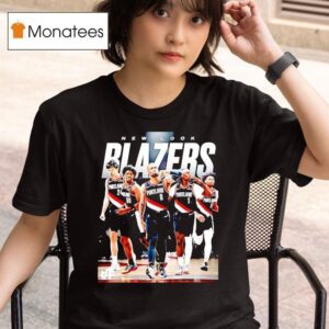 Damian Lillard Portland Trail Blazers New Look Nba T Shirt