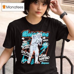 Dan Marino Miami Dolphins Most Valuable Player Vintage T Shirt