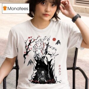 Dandadan In Japanese Sumi E Style T Shirt