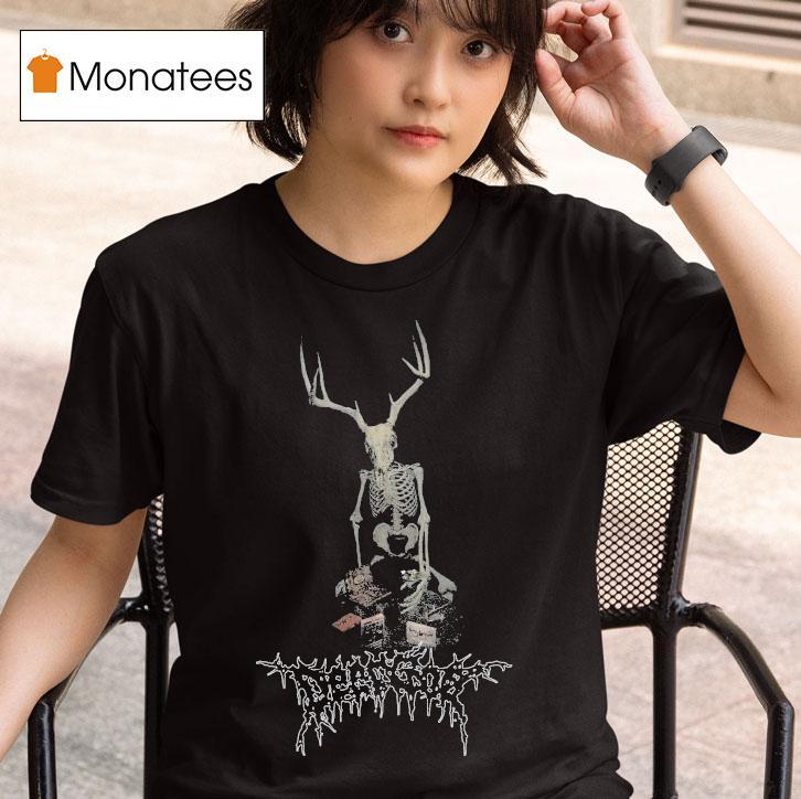 Deergod Skeleton T Shirt