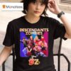 Descendants Zombies Worlds Collide Tour Dates Disney T Shirt