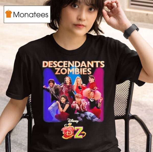 Descendants Zombies Worlds Collide Tour Dates Disney T Shirt