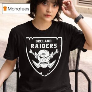 Devil Orcland Las Vegas Raiders Logo Parody T Shirt