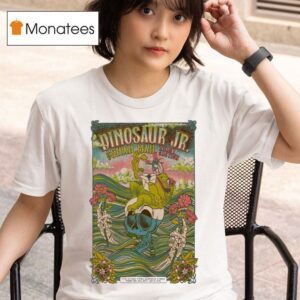 Dinosaur Jr And Snail Mall With Easy Action The Stone Pony Summer Stage Asbury Park Nj T Shirt