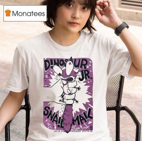Dinosaur Jr Snail Mail Boston Ma July T Shirt