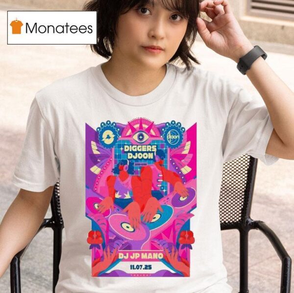 Djoon Soulful Club Paris Tour July T Shirt