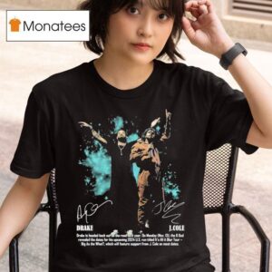 Drake J Cole It S All Blur Tour T Shirt