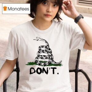 Drinkin Bros Don T Tread On Me Snake T Shirt