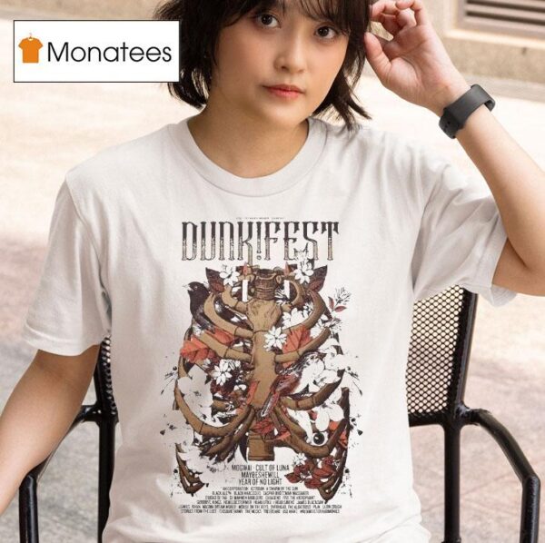 Dunk Festival Viernulvier Ghent Belgium T Shirt