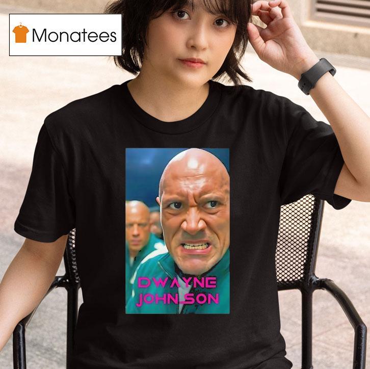 Dwayne Johnson Squid Game Usa T Shirt