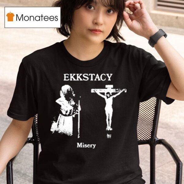 Ekkstacy Misery Crucifix T Shirt