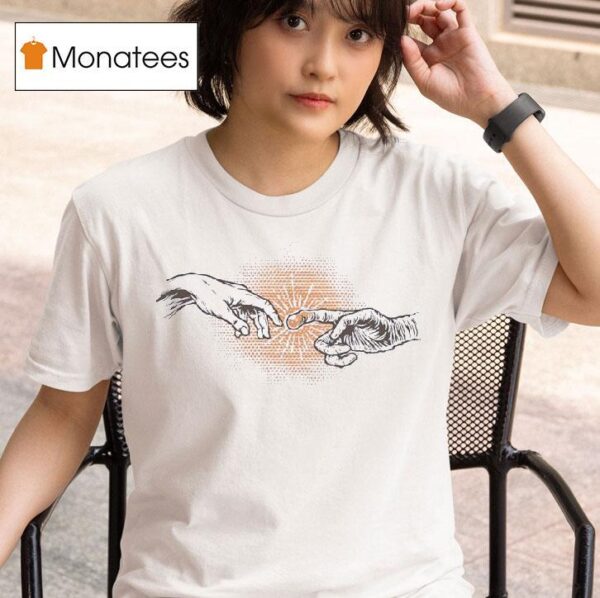 Et The Extra Terrestrial And The Creation Of Adam T Shirt