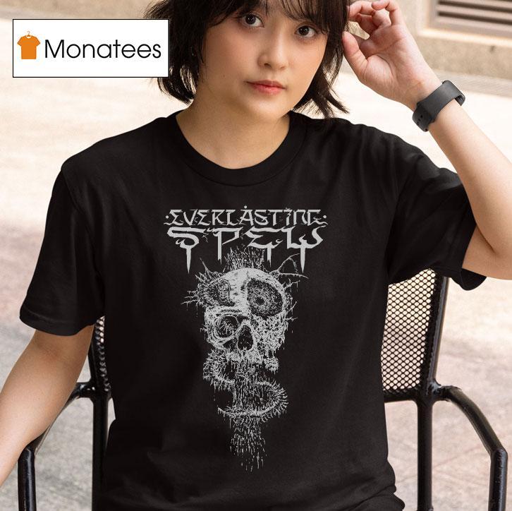 Everlasting Spew Scolopendra Skull T Shirt