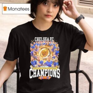 Fifa Club World Cup Champions Chelsea Fc T Shirt