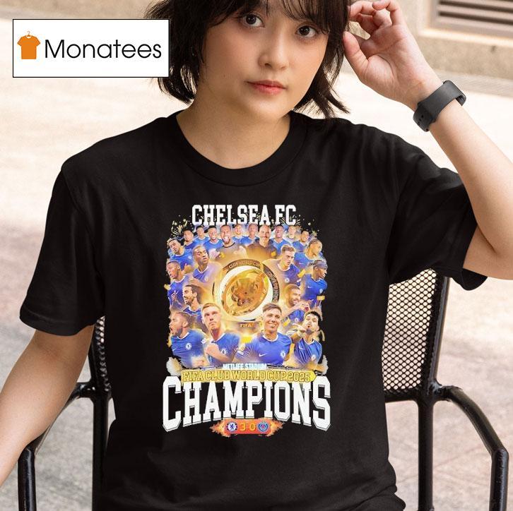 Fifa Club World Cup Champions Chelsea Fc T Shirt