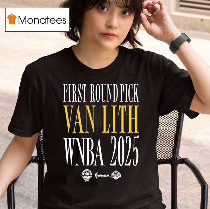 First Round Pick Van Lith Chicago Sky Wnba T Shirt