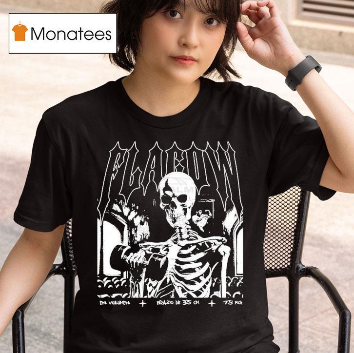 Flacow En Volomen Brazo De Cm Kg Skeleton T Shirt