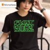 Flat Earther White Rabbit Podcas T Shirt