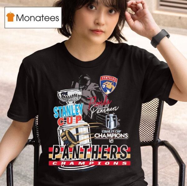 Florida Panthers Stanley Cup Champions Raise The Cup T Shirt
