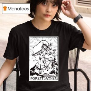 Forest Bather Card T Shirt