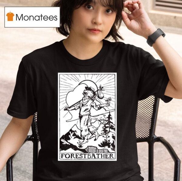 Forest Bather Card T Shirt