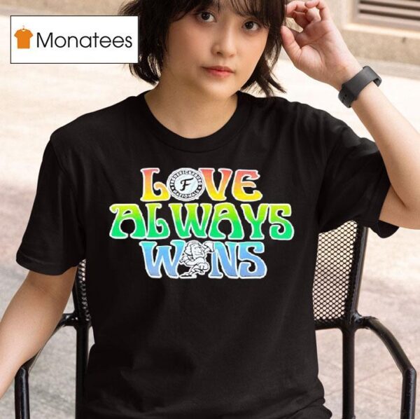 Fredericksburg Nationals Love Always Wins T Shirt