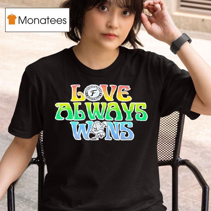 Fredericksburg Nationals Love Always Wins T Shirt