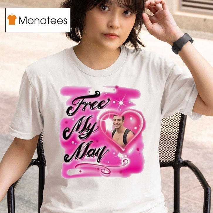 Free My Man Luigi Mangione Hear T Shirt
