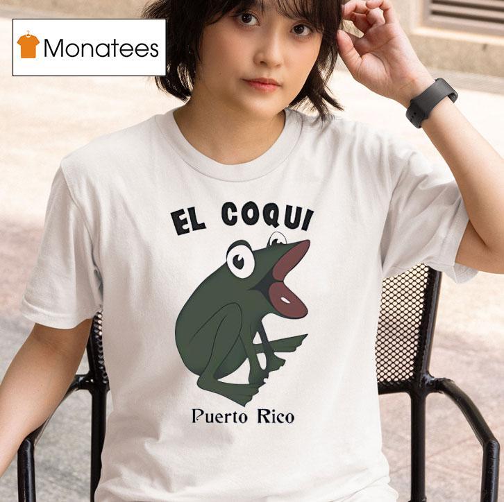 Frog Meme El Coqui Puerto Rico T Shirt